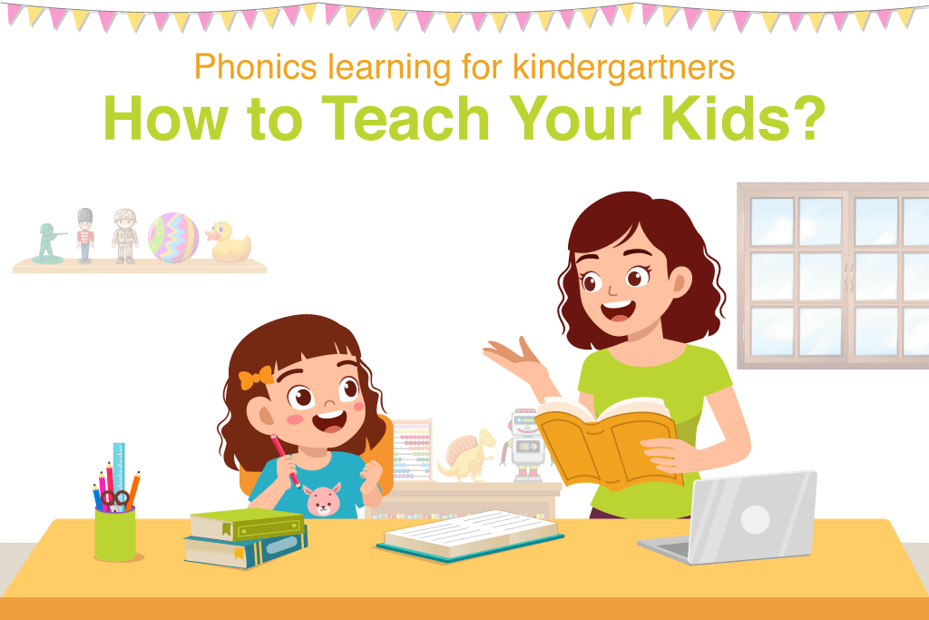 Phonics learning for kindergartners