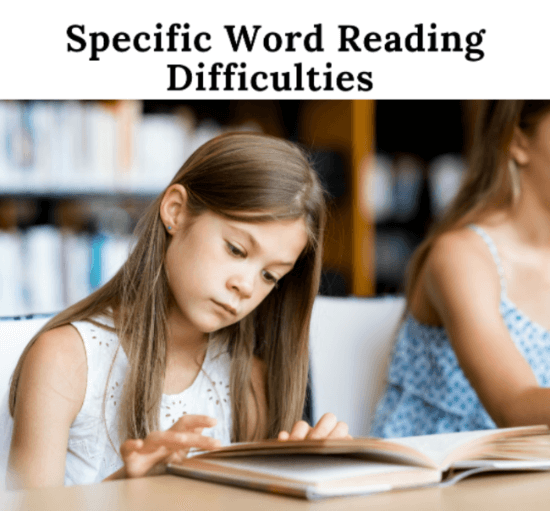 Specific Word Reading Difficulties (SWRD)