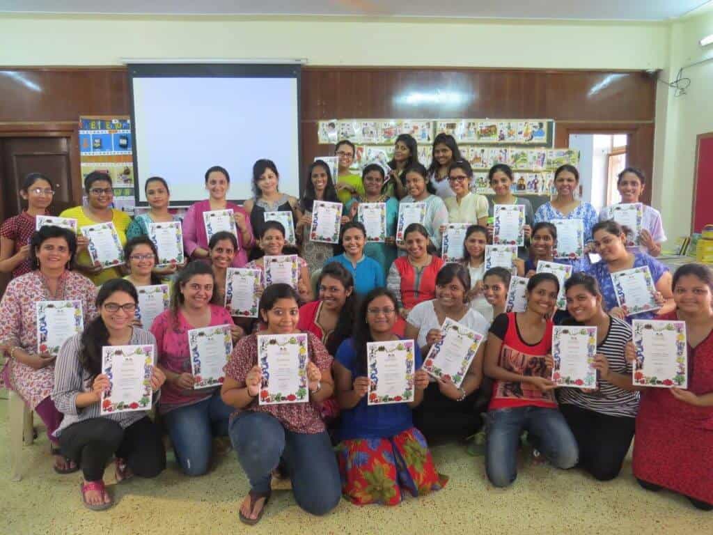 jolly phonics training workshop at St. Xavier’s Institute of Education